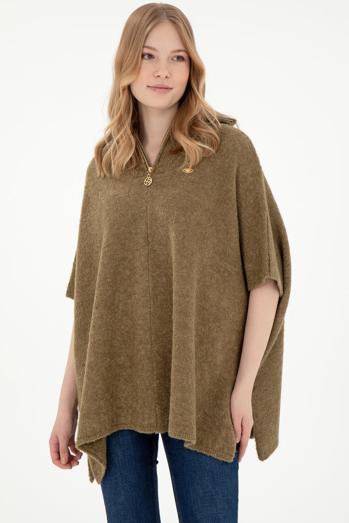 Ženska-Khaki-Pončo-1954393VR027-4