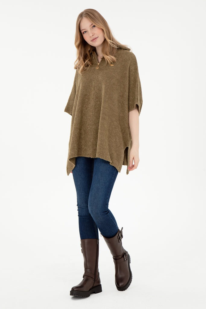 Ženska-Khaki-Pončo-1954393VR027-3