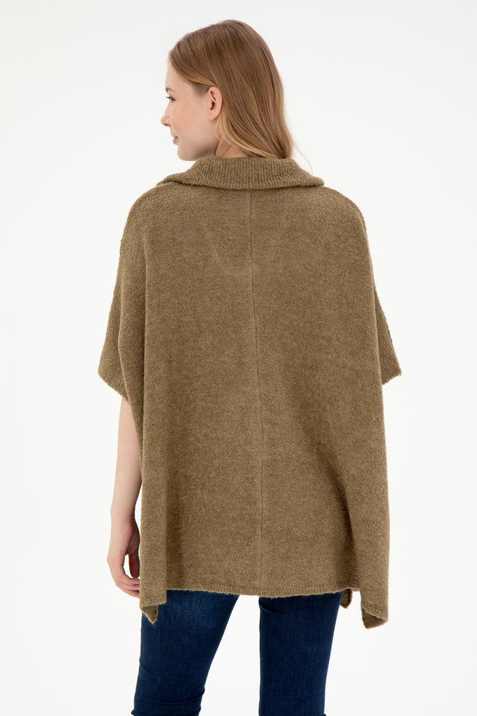 Ženska-Khaki-Pončo-1954393VR027-2