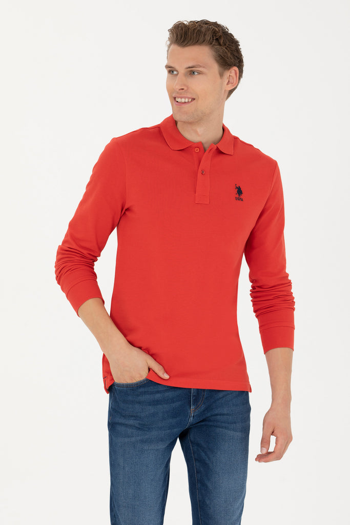 Muška-Crvena-Polo-Majica-1639077VR030-1