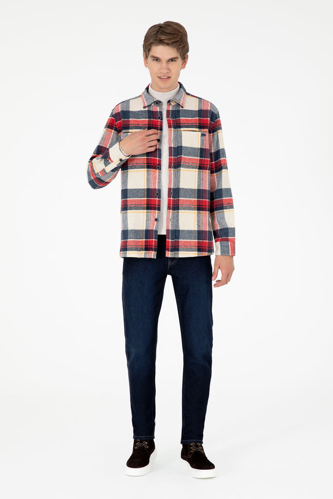 Muška-Crvena-Košulja-1943986VR032-3