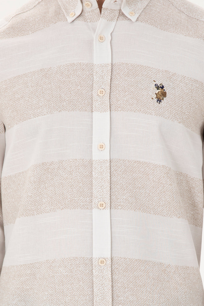 Muška-Bež-Košulja-1949769VR049-6