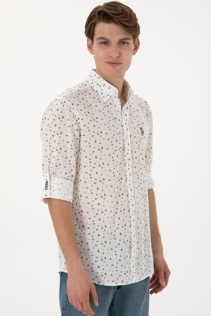 Muška-Khaki-Košulja-2108311VR111-3