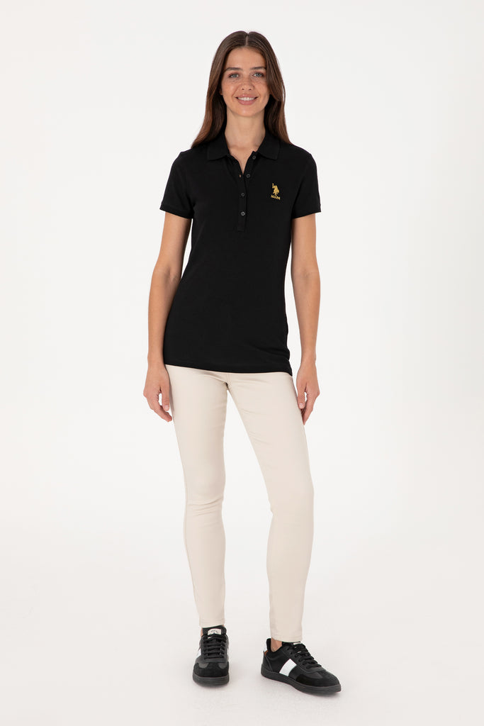Ženska-Crna-Polo-Majica-2075777VR046-3
