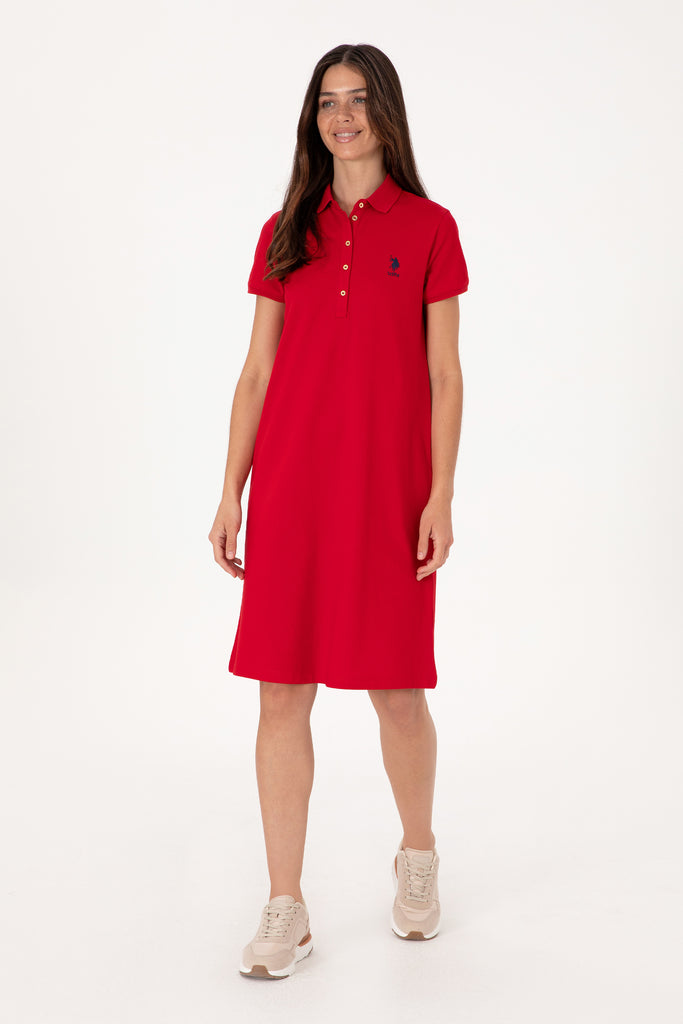 Ženska-Crvena-Polo-Haljina-2075130VR030-5