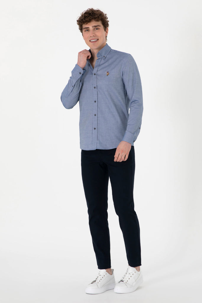 Muške-Teget-Plave-Pantalone-1949163VR033-1