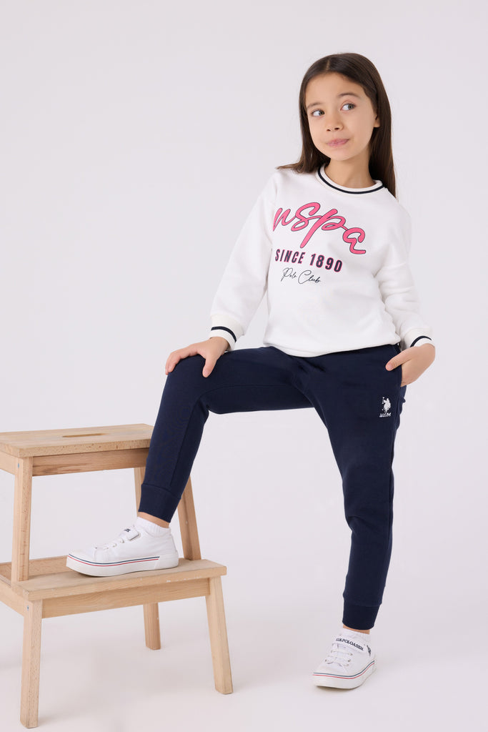 Bijela-Trenerka-Za-Djevojčice-2/1-US1960-G-CREAM-3